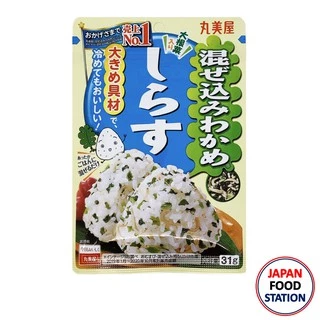 MARUMIYA MAZEKOMI WAKAME SHIRASU 31G (19833) สาหร่ายผสมปลาชิราสุปรุงรสสำหรับทำข้าวปั้น JAPANESE SEASONNING