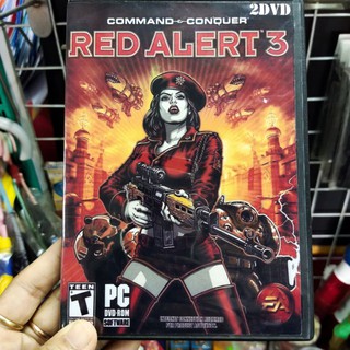 แผ่นเกมคอม PC : Command Conquer Red Aleart 3 (2 DVD)