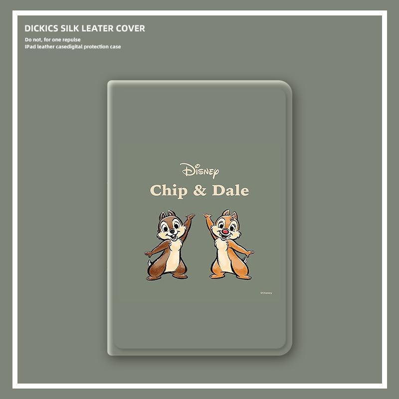 Chip 'n' Dale for เคสไอแพด   mini 1 2 3 4 5 6   air 4 5 เคส   pro 11 10.2 gen 7/8/9  Airbag tri-fold