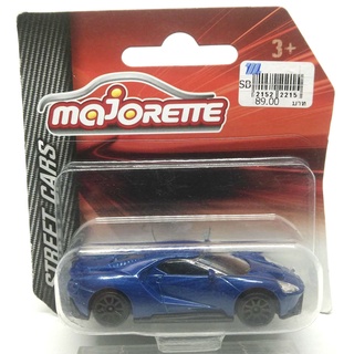 Majorette Ford GT - Blue Color /Wheels 5UB /scale 1/63 (3 inches) Short Package