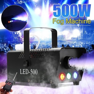 เครื่องกําเนิดควันเวที สเปรย์ไฟเวที Led 500w เปลี่ยนสีได้