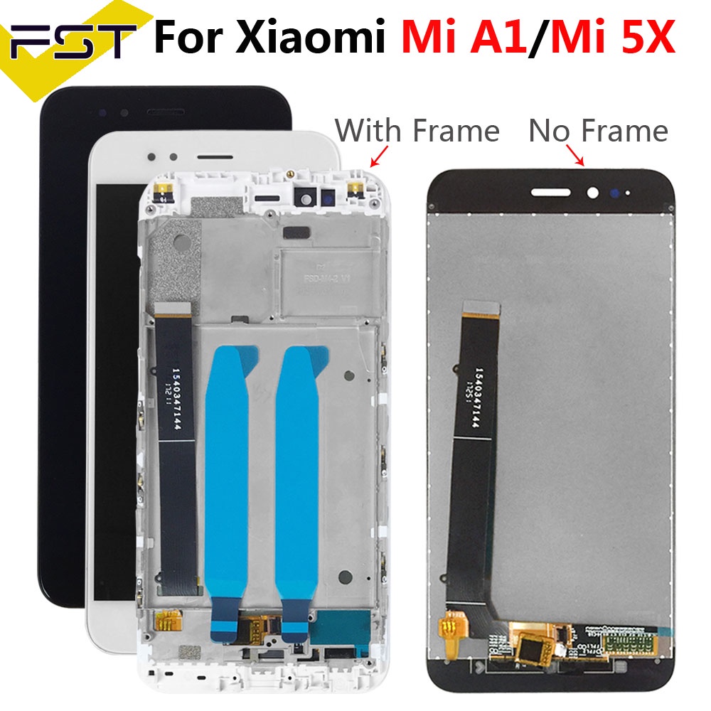 5.5" Original Screen For Xiaomi Mi A1 LCD Display Touch Screen Digitizer Assembly Replacement For Mi 5X MiA1 Mi5X M