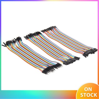 120 ชิ้น 20 ซม . 2 . 54 มม . 1 Pin Jumper Wire Dupont สําหรับ Arduino