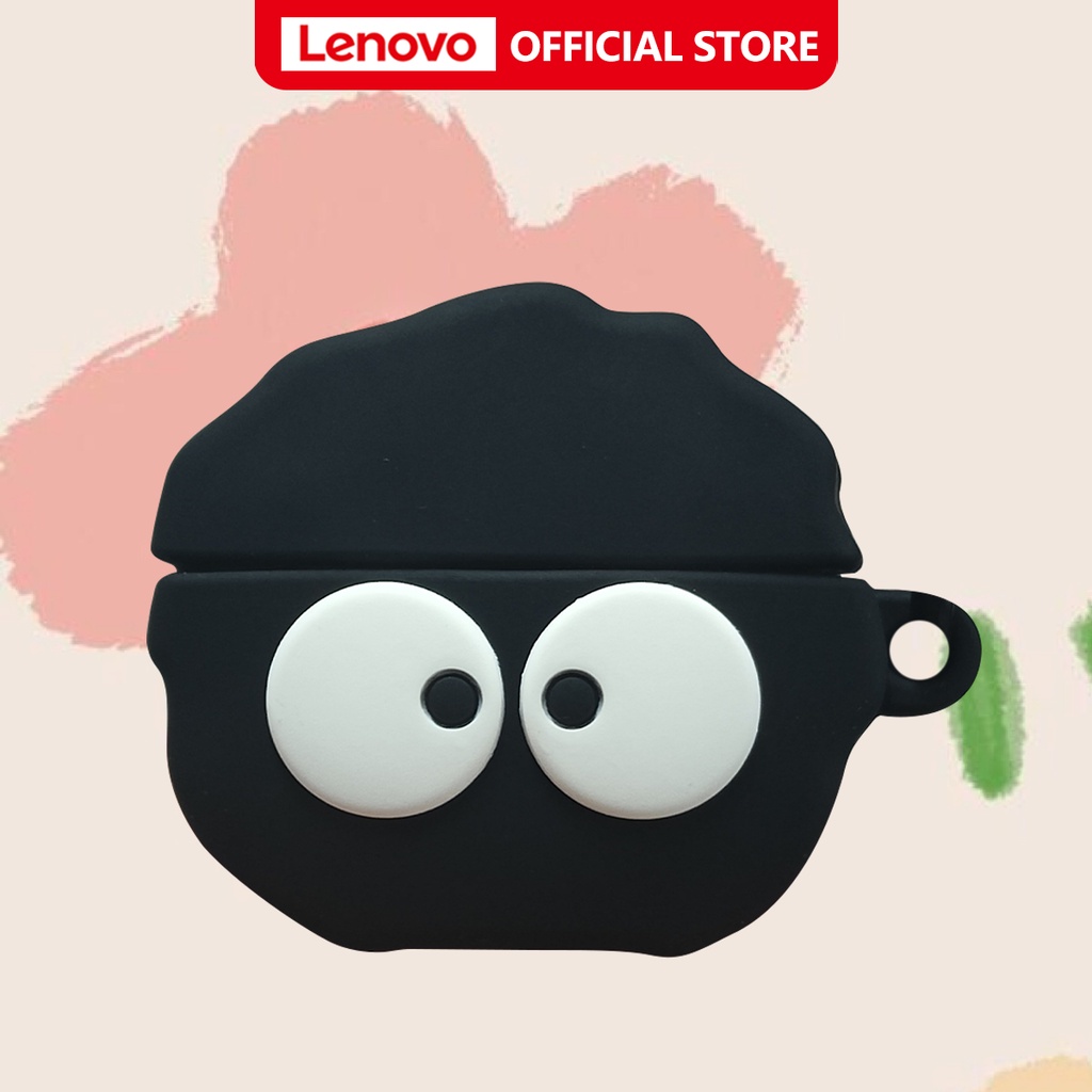 Lenovo LP40/LP40Pro หูฟังไร้สายบลูทูธการ์ตูนน่ารักซิลิกาเจลคู่กันกระแทกฝาครอบป้อ