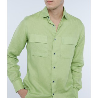 two pockets long sleeves shirt