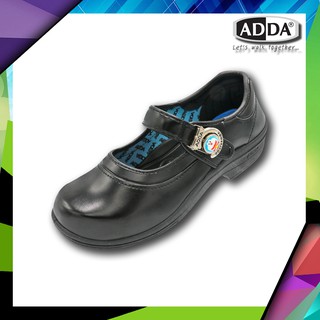 รองเท้านักเรียน หนังดำ ADDA รุ่น 41Z01 รุ่นใหม่ล่าสุด