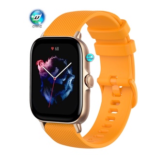 สาย huami amazfit gts 2 3 gts2e gts2 mini สาย สายนาฬิกาสายซิลิโคน สายสำรอง amazfit GTR 2 3 GTR3 Pro GTR 2e สายรัด สายรัดข้อมือกีฬา สายรัด Amazfit Bip U Pro / Bip S Lite สายรัด