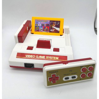 รุ่นใหม่ Famicom จอยไร้สาย ต่อได้ทั้ง HDMI และ AV 600เกม /fc compact hd