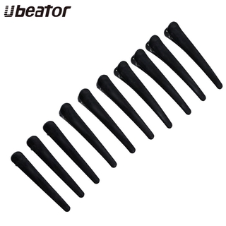 Ubeator กิ๊บติดผมพลาสติกสีดํา 20 ชิ้น 1 ชุด