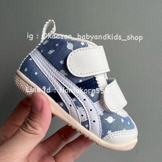 รองเท้าหัดเดินเด็กผู้หญิง เอสิคส์ ASICS sukusuku baby first step shoe size 11.5 12.5 cm ของแท้ พร้อมกล่องตรงรุ่น ส่งไว