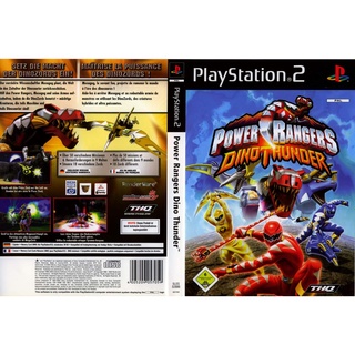 แผ่นเกมส์ PS2 Power Rangers - Dino Thunder   คุณภาพ ส่งไว (CD)