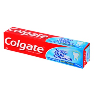 SuperSale63 คอลเกต Calgate 35G ยาสีฟันคอลเกต ริ้วใสเย็นสดชื่นสีฟ้า 35 กรัม