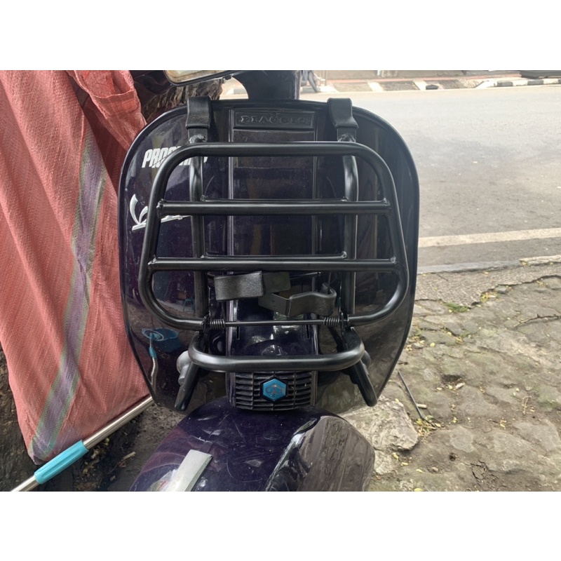 Pront Pron Rack Front Rack สําหรับ Vespa Excel Px Super Sprint Bajaj Exclusive