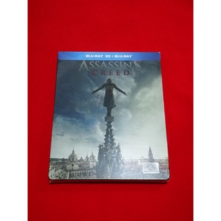 BLU-RAY ASSASSINS CREED แอสแซสซินครีด 3D+2D STEELBOOK