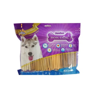 BOKDOK Stick สติ๊ก ขนมสุนัข รส นม ตับ ไก่ เนื้อ 700g