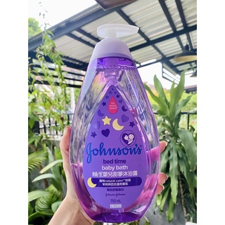 💜ขวดใหญ่สุด 750ml. เจลอาบน้ำสูตรเกาหลีตัวดัง 🇰🇷 💜 Johnson จอห์นสัน เบบี้ เบดไทม์ บาธ