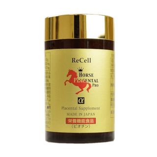 พร้อมส่ง​ Recell Horse Placenta Pro α อาหารเสริม บำรุ่งผิว รกม้าแดงพลาเซนต้า 44,000 mg