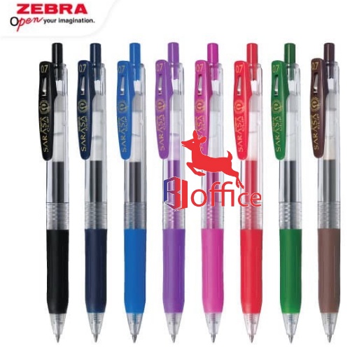 ปากกาเจลคลิป Zebra Sarasa - เดี่ยว