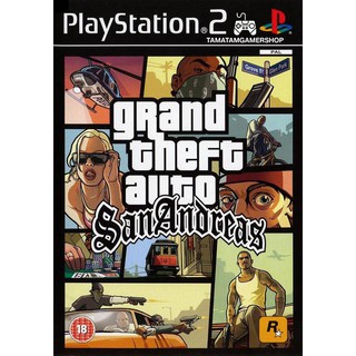 แผ่นเกมส์PS2 GTA San Andreas Ps2 เกมเพล2 Grand Theft Auto SAN ps2 GTA SAN ps2