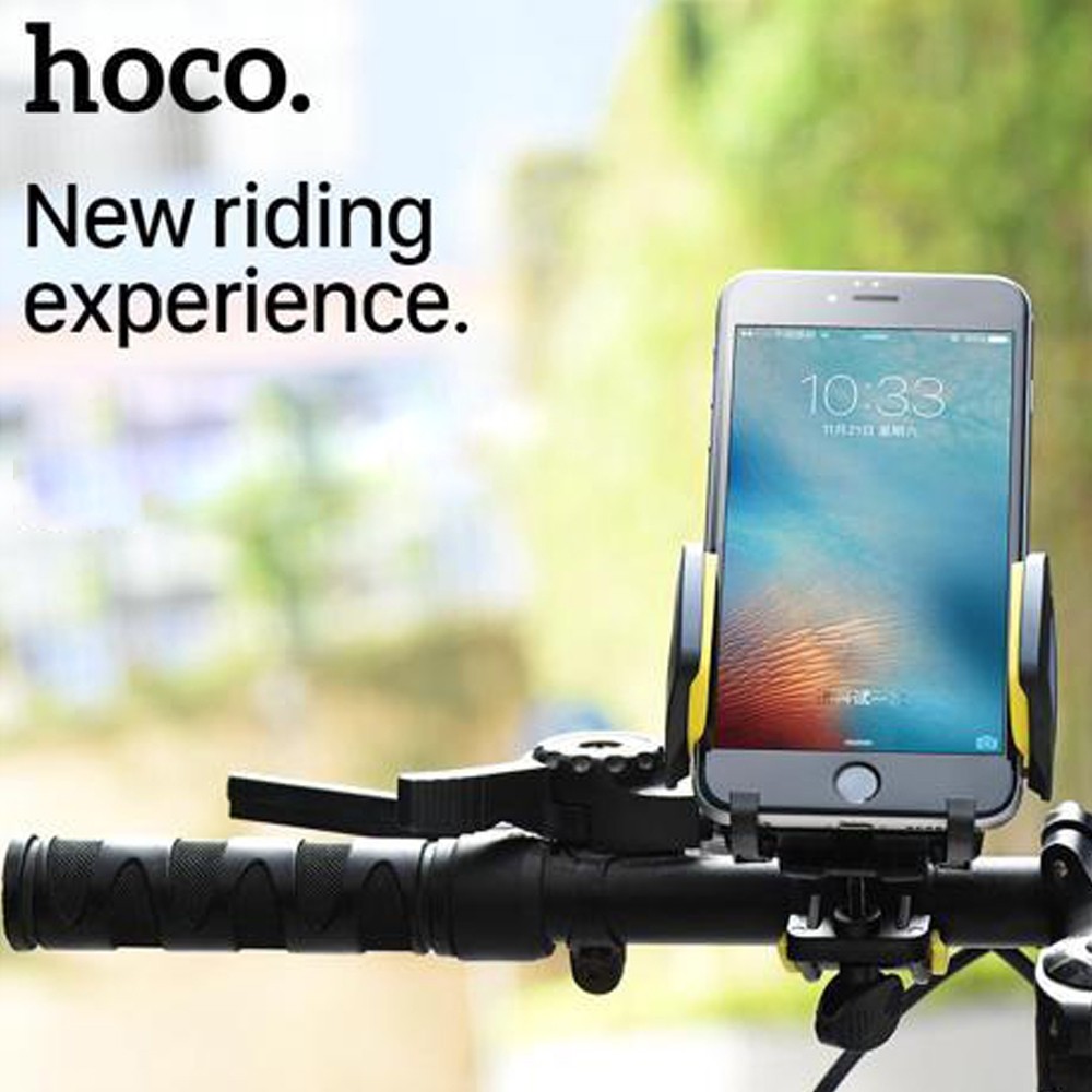 Telecorsaที่จับโทรศัพท์สำหรับจักรยาน Hoco CA14รุ่น Bicycle-Mounting-Holder-CA14-02a-Ri