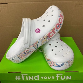 Crocs ใหม่ รองเท้าชายหาด มีรู สําหรับผู้หญิง