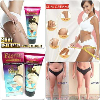 Fasmc Slim Extireme Anti cellulite ครีมลดเซลลูไลท์น่องขา ช่วยลดส่วนเกินน่องขา