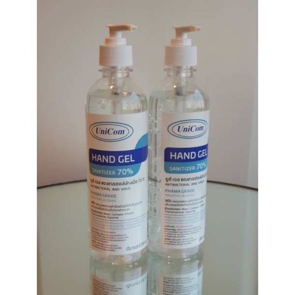 💥ถูกสุด💥แท้💯%💥เจลล้างมือ unicom hand gel ขนาด500ml sanitizer70%