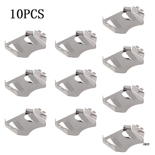 iwo  SMT SMD Button Coin Cell CR2032 Battery Holder, CR2032 Batter  10pcs