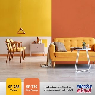 BEAUTY สีน้ำ แม่สีน้ำ สีน้ำอะครีลิค สีน้ำบิวตี้ ขนาด 0.875 ลิตร พื้นที่ใช้งาน 8-10 ตรม./เที่ยว สีทาโฟม ทาปูน ทาคอนกรีต