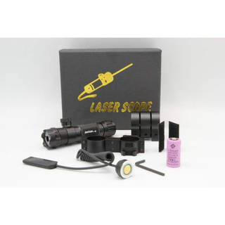 [สินค้าส่งจากไทย]Red laser เลเซอร์แดง ปรับนอก มาพร้อมหางหนู และขาจับลำกล้อง เลเซอร์ติดลำกล้อง จับราง