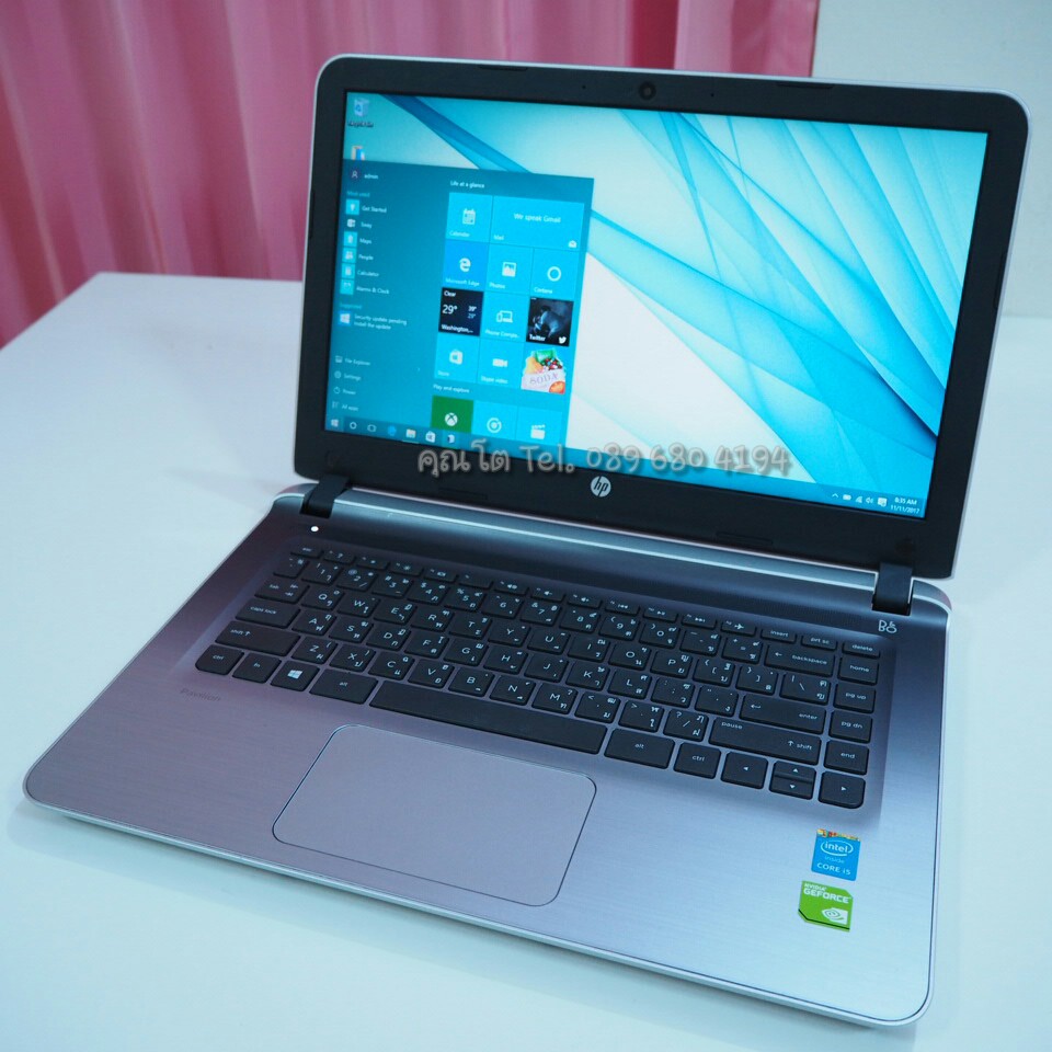 HP เครื่องบางสวย Core i5-5200U (การ์ดจอ GeForce GT 940M 2GB)