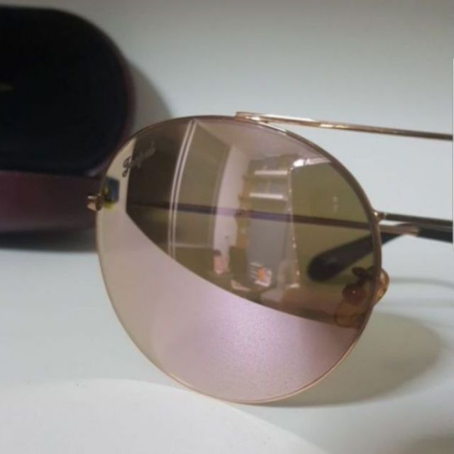 ของแท้ 100% แว่นกันแดด ป้องกันรังสียูวี จาก Jaspal สี Pink Gold สภาพใหม่ 85% ขายถูก ไม่มีกล่องใส่แว่น