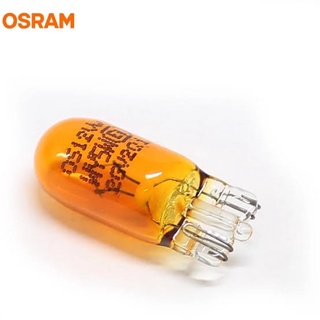 หลอดเสียบ osram T10 สีส้ม