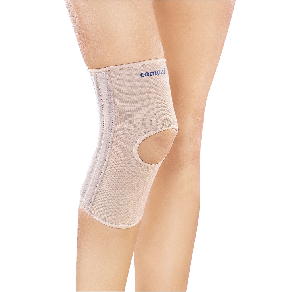 ผ้ารัดหัวเข่าแบบเปิดเข่า (Elastic Knee Stabilizer Patella Opening I5706)ยี่ห้อคอนเวลสินค้ากายภาพคุณภาพดีจากประเทศไต้หวัน