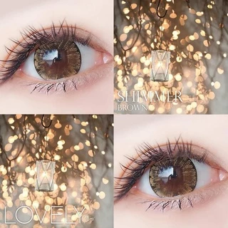 🔥 คอนแทคเลนส์ ✨ขนาดบิ๊กอาย✨ Shimmer (Lovelylens) Gray / Brown / Black