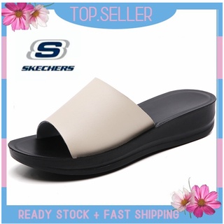 [พร้อมส่ง] *Skechers__go Walk Arch Fit รองเท้าแตะโลฟเฟอร์ ส้นแบน แบบสวม สําหรับผู้หญิง ผู้ชาย