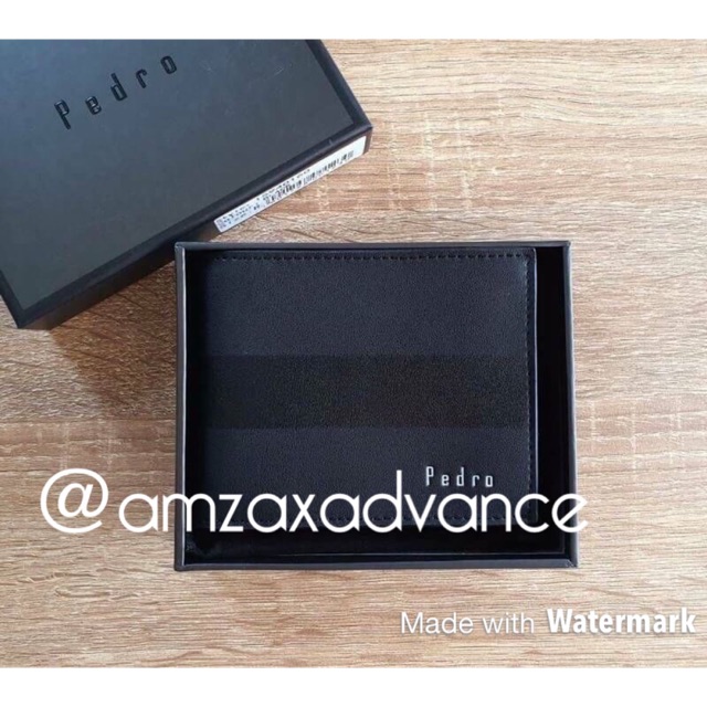 Free!! Ems กระเป๋าสตางค์แบบสั้น PEDRO SHORT WALLET แท้100%สินค้าPremium Out-let
