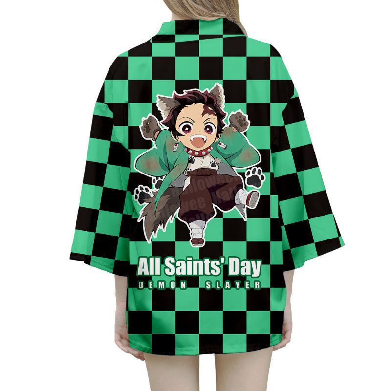 เสื้อคลุมเด็กดาบพิฆาต เนื้อนิ่ม สบาย คัตติ้งสวย พร้อมส่ง