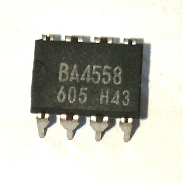 IC  BA 4558  อะไหล่   อะไหล่อิเล็กทรอนิกส์