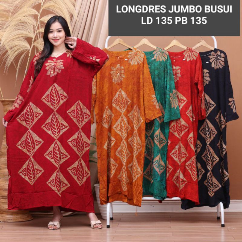 JUMBO LONG DRESS LD 130 CAP MALAMAN BUSUI