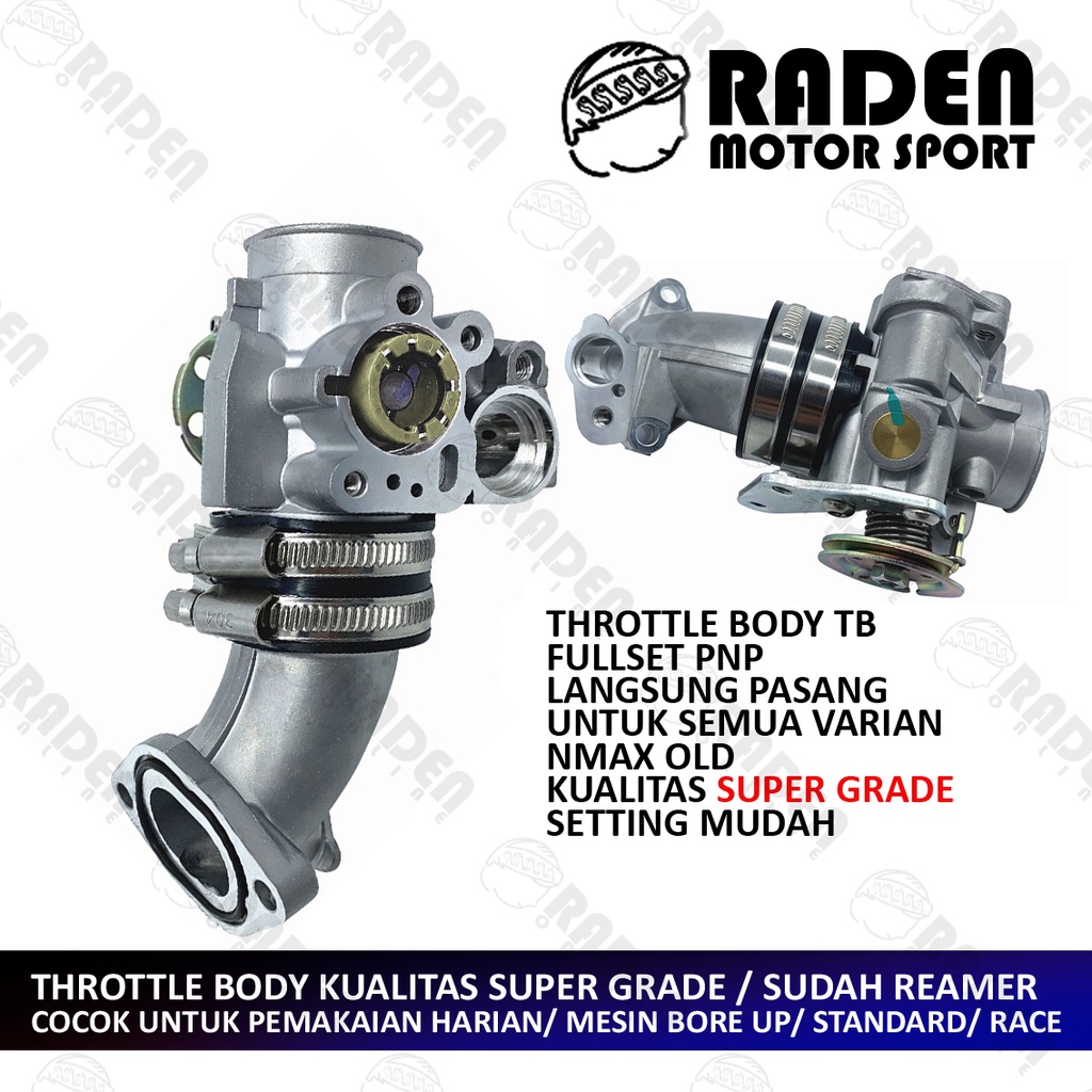 THROTTLE BODY TB REAMER NMAX OLD NMAX OLD NMAX OL 150 32 MM 34 MM 36 MM TUNE UP BORE UP RACING RIMER
