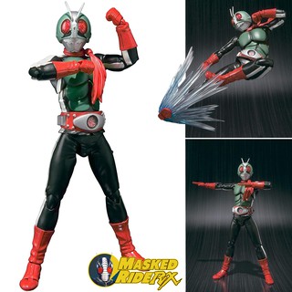 Model Figma งานแท้ ฟิกม่า Figure BANDAI บันได S.h.figuarts จากซีรีส์ดังเรื่อง Masked Rider V2 คาเมนไรเดอร์ วี2 ไอ้มดแดง