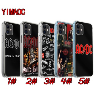 เคสโทรศัพท์มือถือ TPU แบบนิ่ม ลาย 1VTY ac dc hells bells สําหรับ iPhone 6 6S 7 8 Plus X XS XR 11 Pro Max