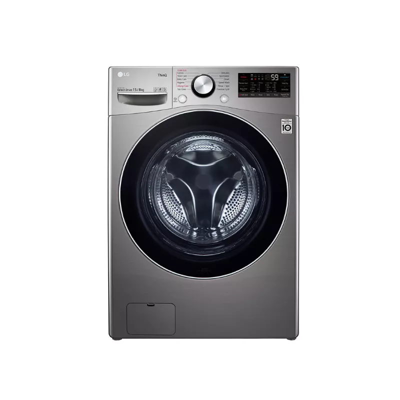 LG เครื่องซักผ้าฝาหน้า รุ่น F2515RTGV ระบบ AI DD™ ความจุซัก 15 กก./ อบ 8 กก. พร้อม Smart WI-FI control thumbnail 3