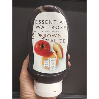 Waitrose Essential Brow Sauce  บราวน์ ซอส สำหรับสเต็ก  เวทโทรส  470 กรัม