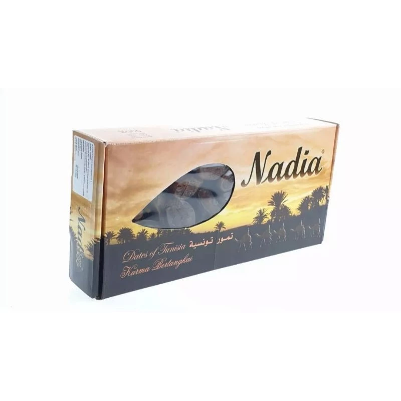 ของแท้!! อินทผาลัม นาเดีย อบแห้ง Nadia Dates กล่อง 500 กรัม ยอดนิยม thumbnail 5