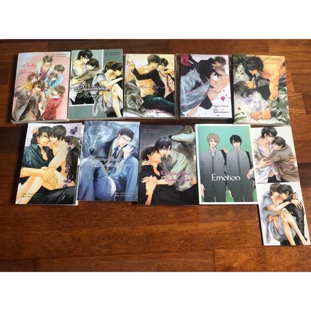 Set นิยาย หมาป่า cb novel mating season / innocent lust / passionate honey / pretty desire / emotion