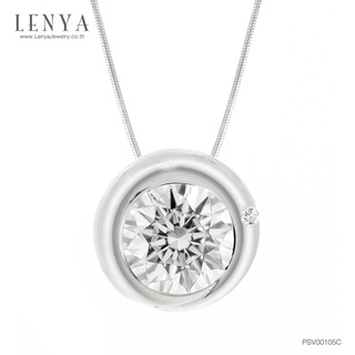 Lenya Jewelry จี้เงินแท้ประดับด้วย Swarovski Zirconia