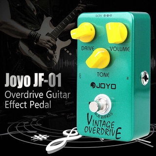 Joyo JF-01 แป้นเหยียบเอฟเฟคกีตาร์ไฟฟ้า เสียงเบา สไตล์วินเทจ