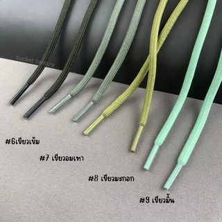เชือกรองเท้าแบบกลมหลากสี พาสเทล 120cm. 140cm. (ได้เป็นคู่=2เส้น)